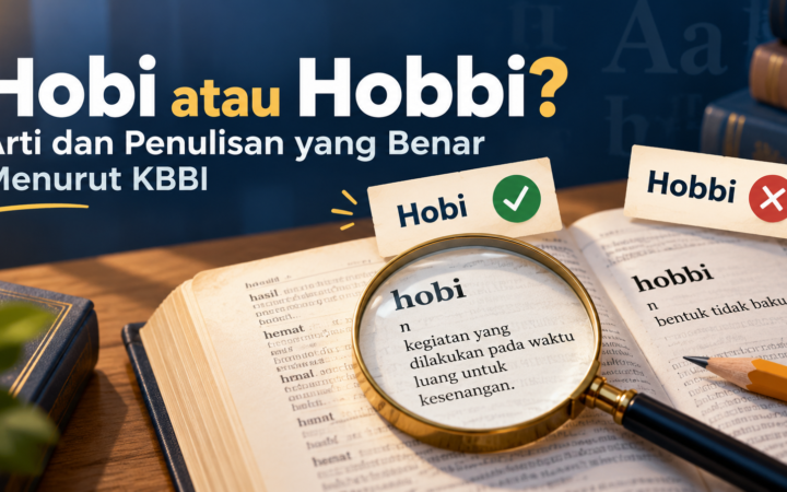hobi - Hobi atau Hobbi? Arti dan Penulisan yang Benar Menurut KBBI