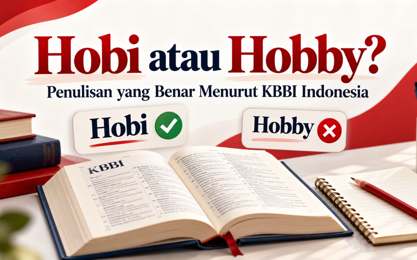 hobi - Hobi atau Hobby? Penulisan yang Benar Menurut KBBI Indonesia
