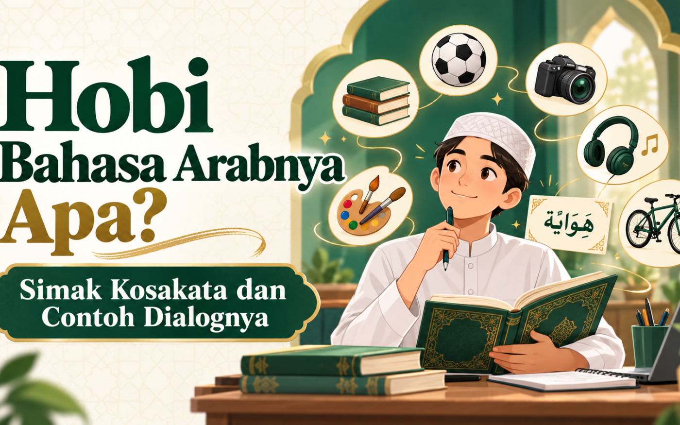 hobi - Hobi Bahasa Arabnya Apa? Simak Kosakata dan Contoh Dialognya