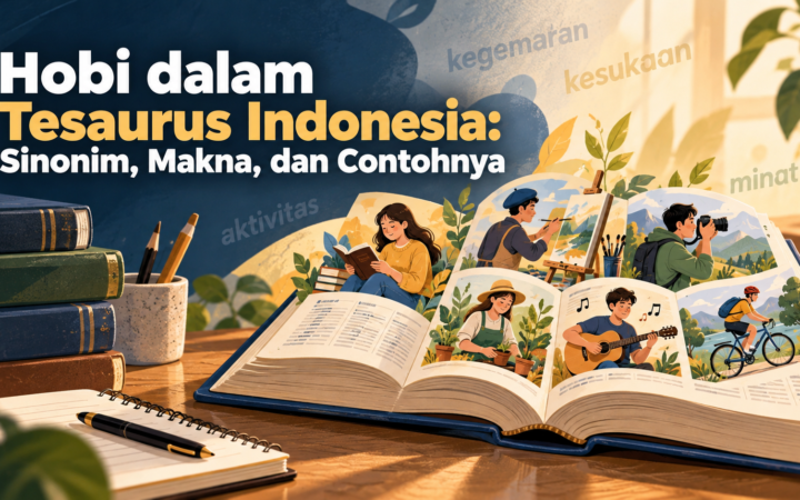 hobi - Hobi dalam Tesaurus Indonesia: Sinonim, Makna, dan Contohnya