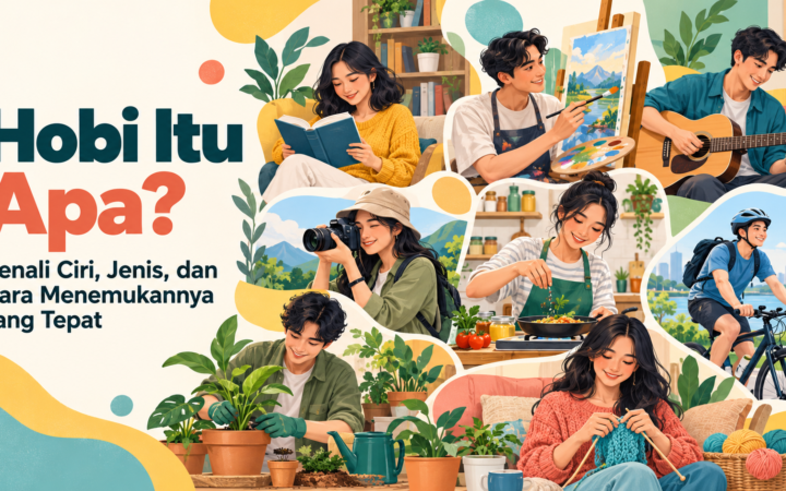 hobi - Hobi Itu Apa? Kenali Ciri, Jenis, dan Cara Menemukannya yang Tepat