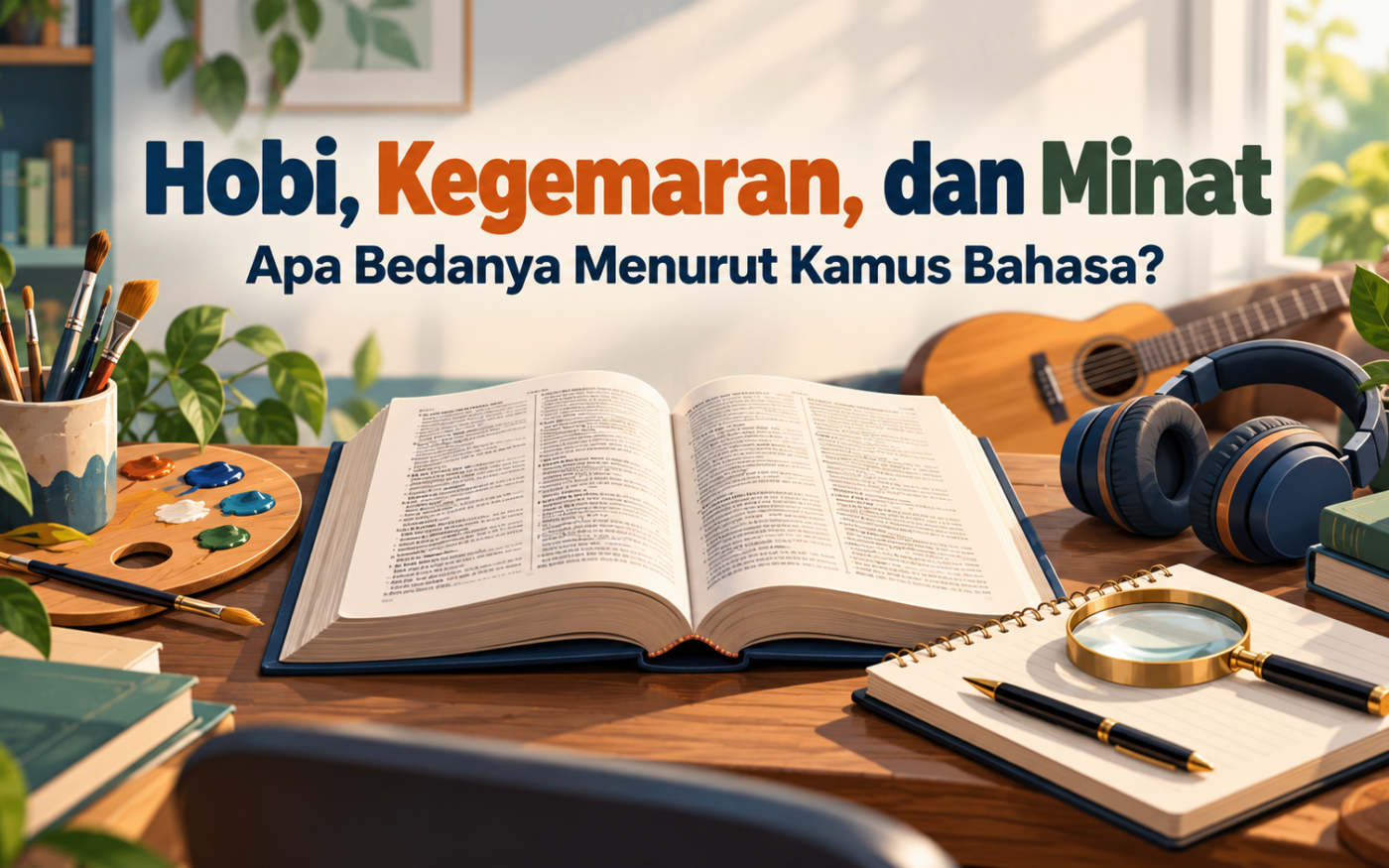 hobi - Hobi, Kegemaran, dan Minat: Apa Bedanya Menurut Kamus Bahasa?