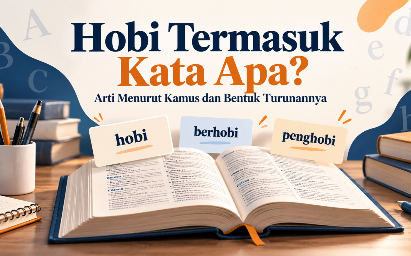 hobi - Hobi Termasuk Kata Apa? Arti Menurut Kamus dan Bentuk Turunannya