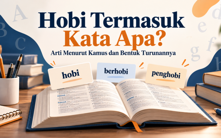 hobi - Hobi Termasuk Kata Apa? Arti Menurut Kamus dan Bentuk Turunannya