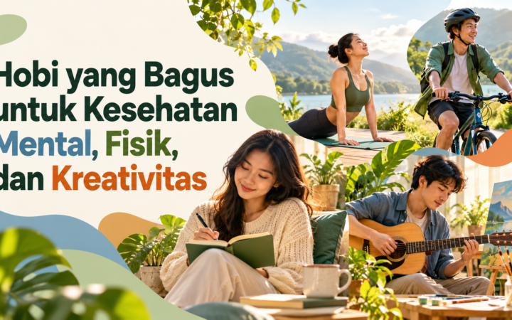 hobi - Hobi yang Bagus untuk Kesehatan Mental, Fisik, dan Kreativitas