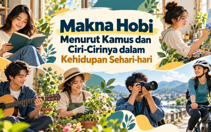 hobi - Makna Hobi Menurut Kamus dan Ciri-Cirinya dalam Kehidupan Sehari-hari