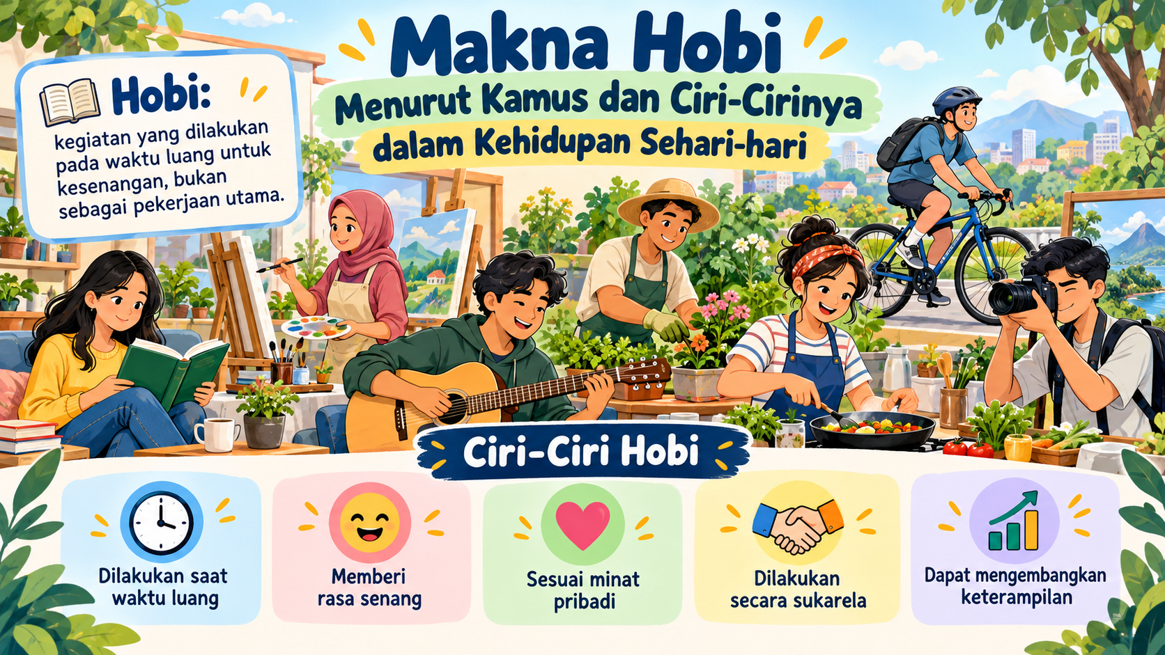Makna Hobi Menurut Kamus - hobi