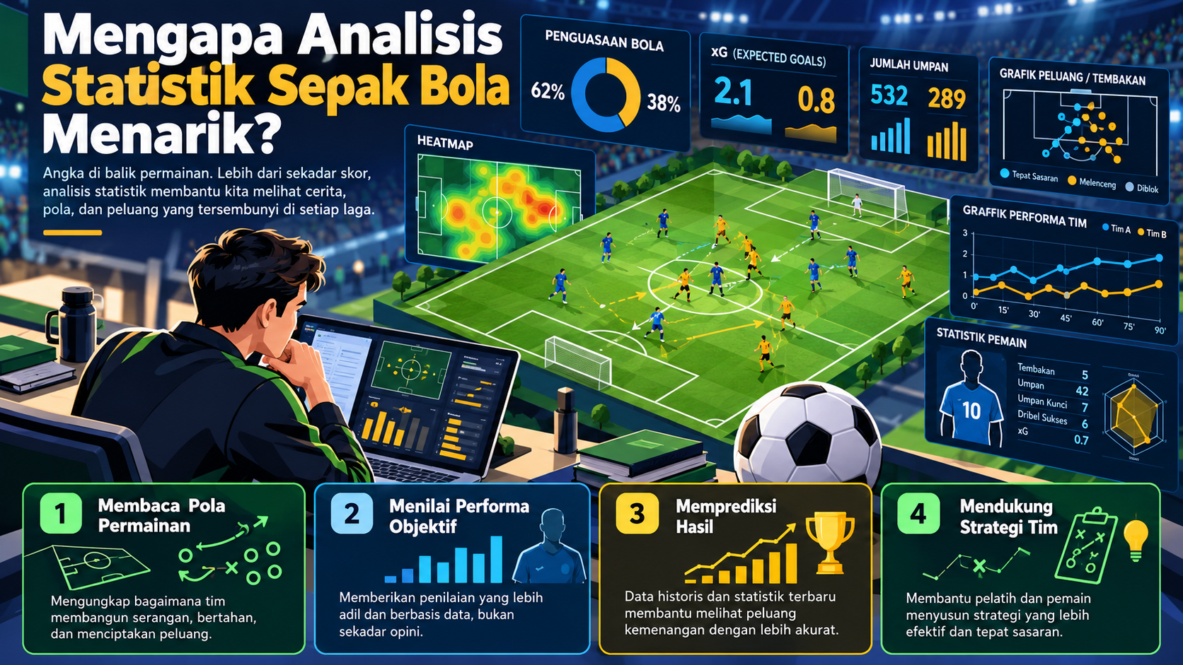 Mengapa Analisis Statistik Sepak Bola Menarik? - bragantino