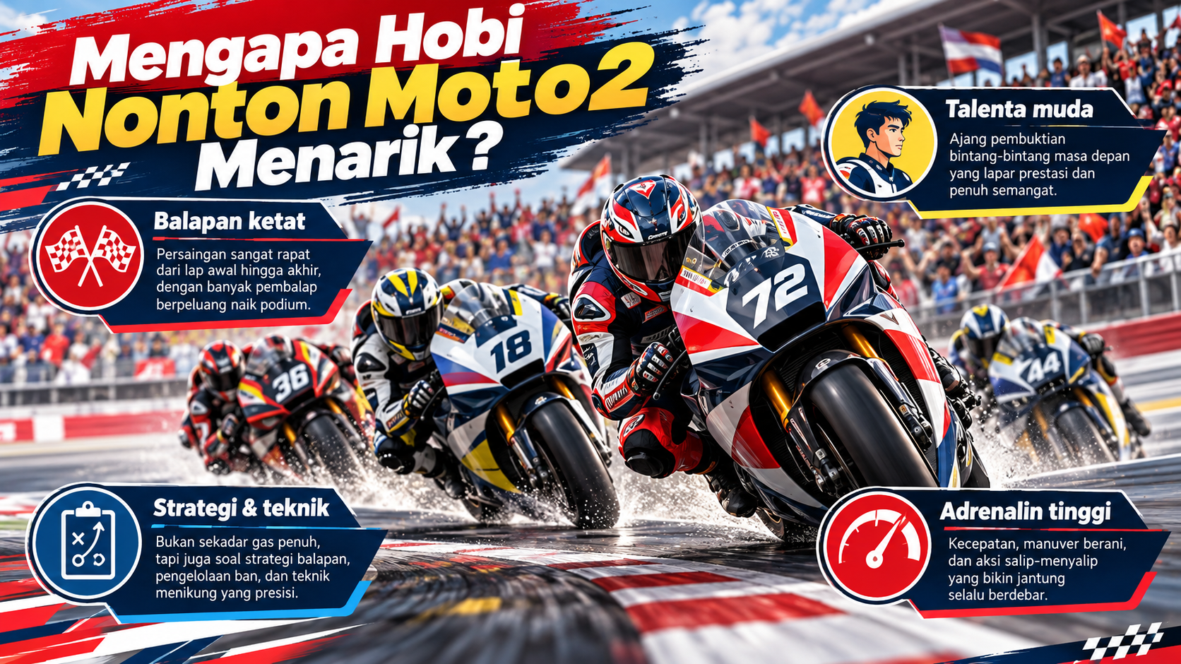 Mengapa Hobi Nonton Moto2 Menarik? - moto2