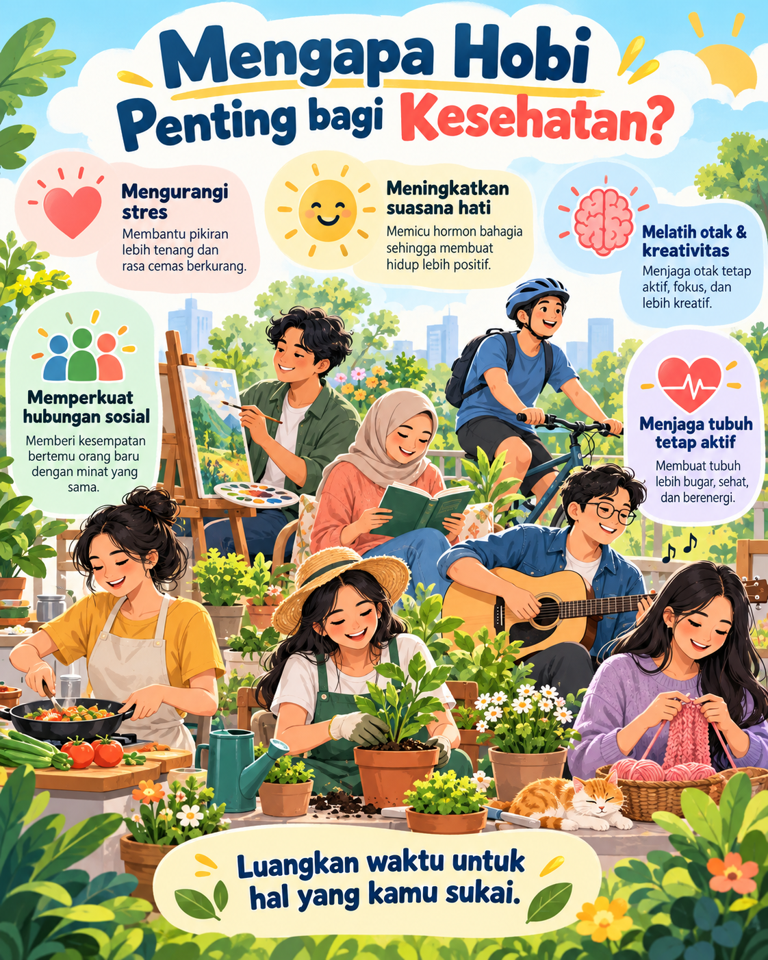 Mengapa Hobi Penting bagi Kesehatan? - hobi