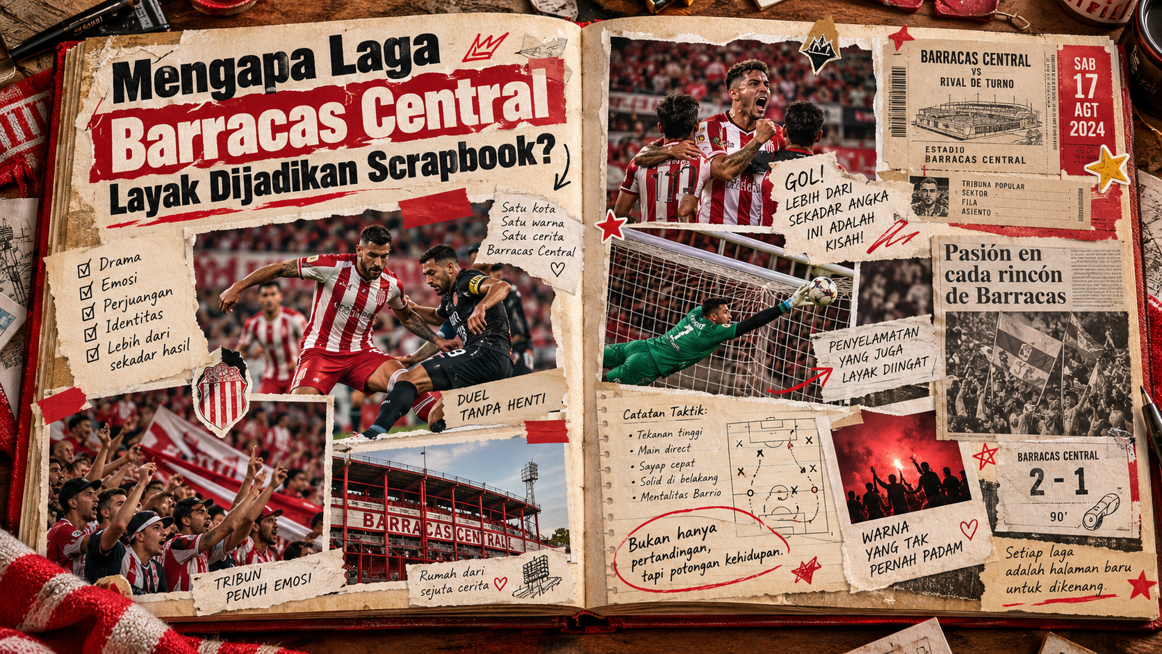 Mengapa Laga Barracas Central Layak Dijadikan Scrapbook? - barracas