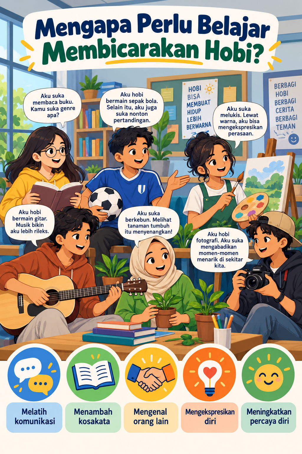 Mengapa Perlu Belajar Membicarakan Hobi? - hobi