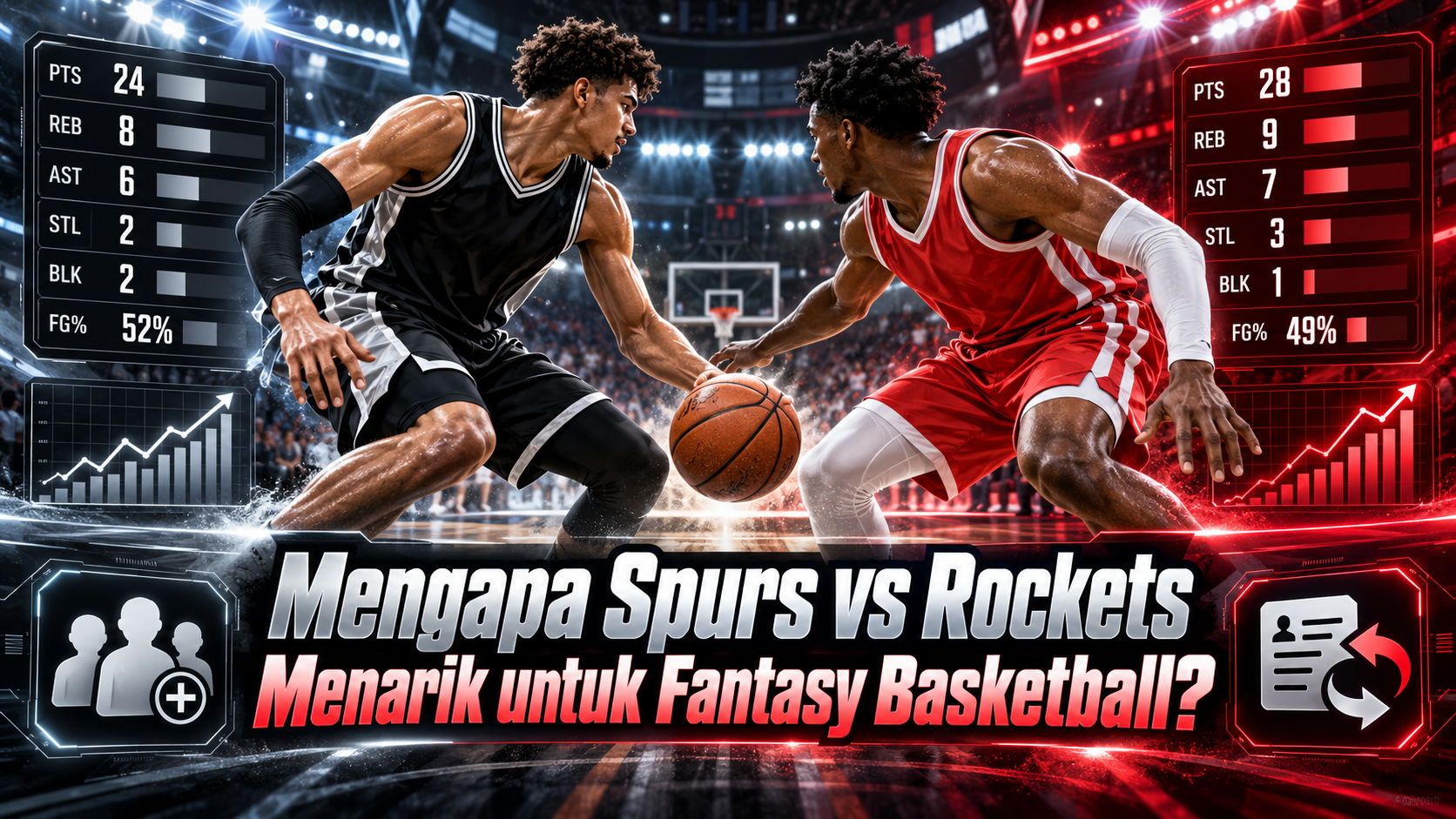 Mengapa Spurs vs Rockets Menarik untuk Fantasy Basketball? - spurs
