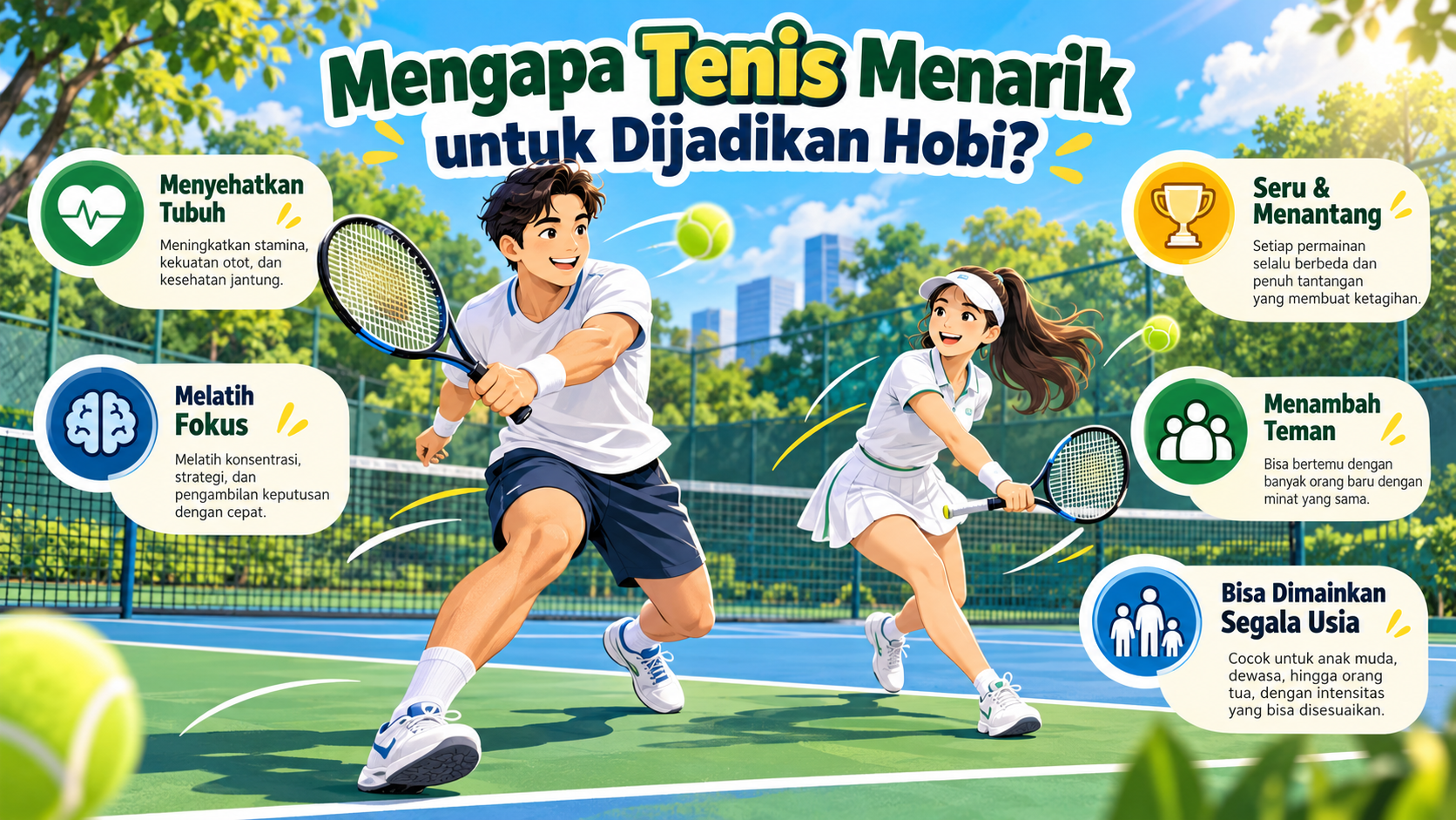 Mengapa Tenis Menarik untuk Dijadikan Hobi? - wuhan