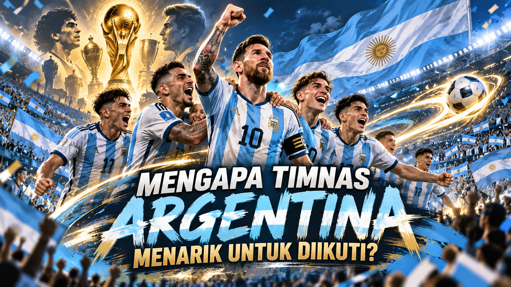 Mengapa Timnas Argentina Menarik untuk Diikuti? - argentina