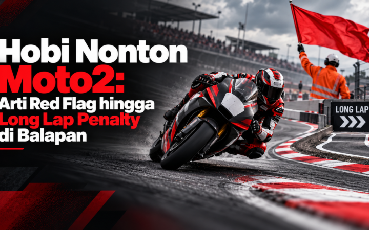 moto2 - Hobi Nonton Moto2: Arti Red Flag hingga Long Lap Penalty di Balapan