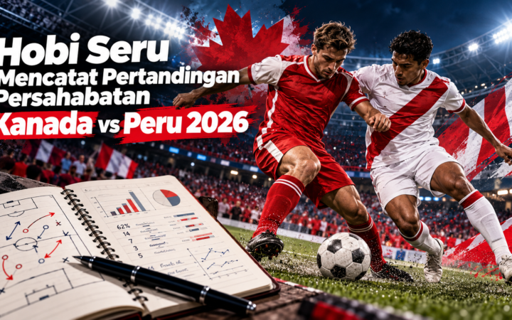 persahabatan - Hobi Seru Mencatat Pertandingan Persahabatan Kanada vs Peru 2026