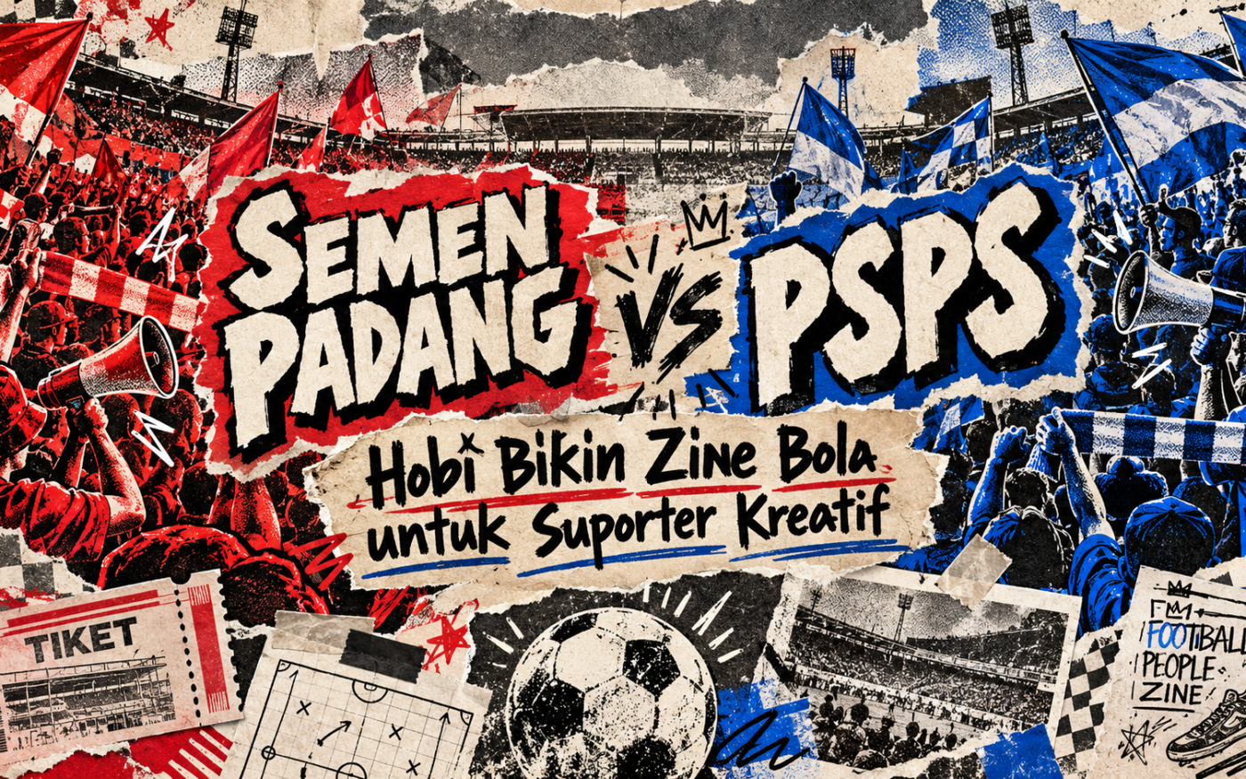 psps - Semen Padang vs PSPS: Hobi Bikin Zine Bola untuk Suporter Kreatif
