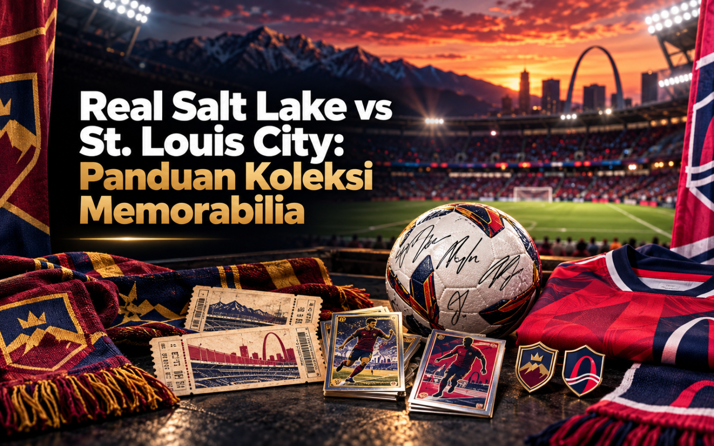 rsl - Real Salt Lake vs St. Louis City: Panduan Koleksi Memorabilia